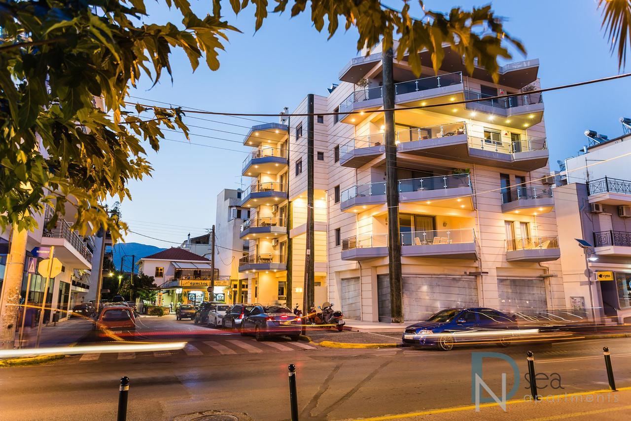 Dn Sea Apartments Kalamáta Eksteriør bilde